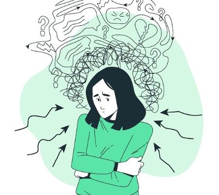 woman with anxiety