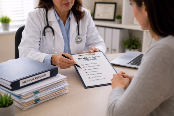 medical records for disability claim
