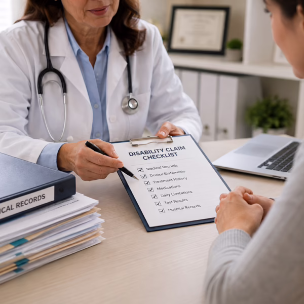 medical records for disability claim